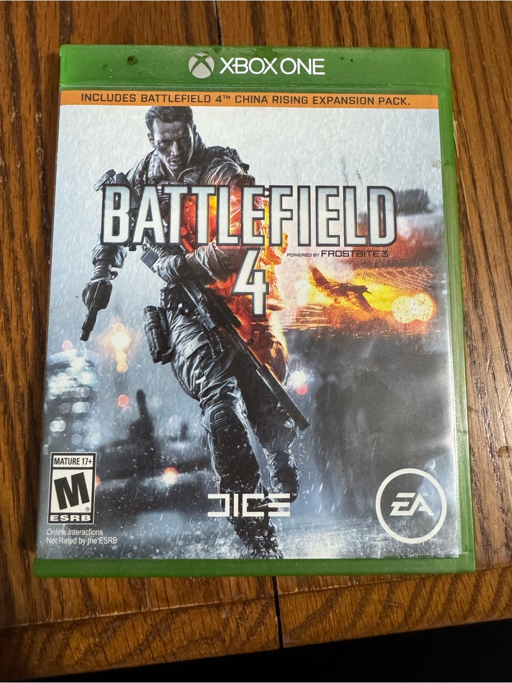 Xbox One Battlefield 4 Game Complete Case Includes China Rising Expansion Pack